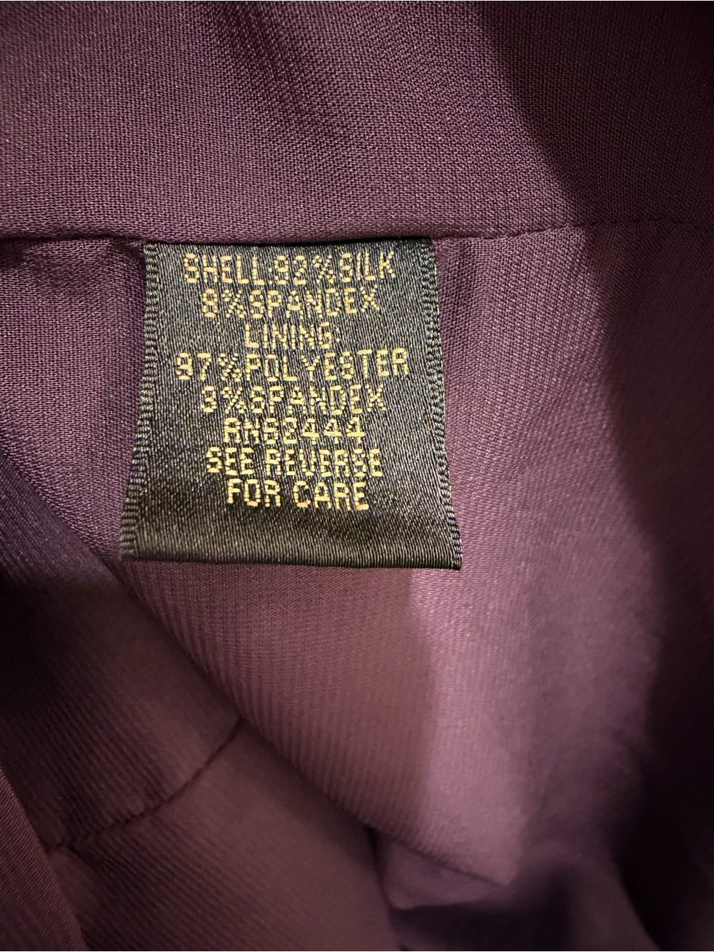 Nicole Miller Gold Label Silk Fall 2011 "Cosmic Cloud" Ruched Dress - Size 12 - Picture 12 of 14